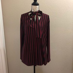 Striped Long Sleeve Top